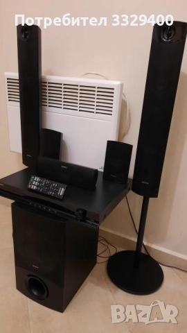 SONY-Usb,Hdmi,1000w-пълен комплект домашно кино, снимка 3 - Плейъри, домашно кино, прожектори - 52632533