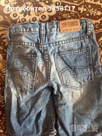 Tommy Hilfiger къси дънкови панталони за момче 6-7г 128см, снимка 4 - Детски къси панталони - 44223274
