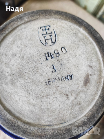 Немска халба за бира, снимка 4 - Чаши - 36315862