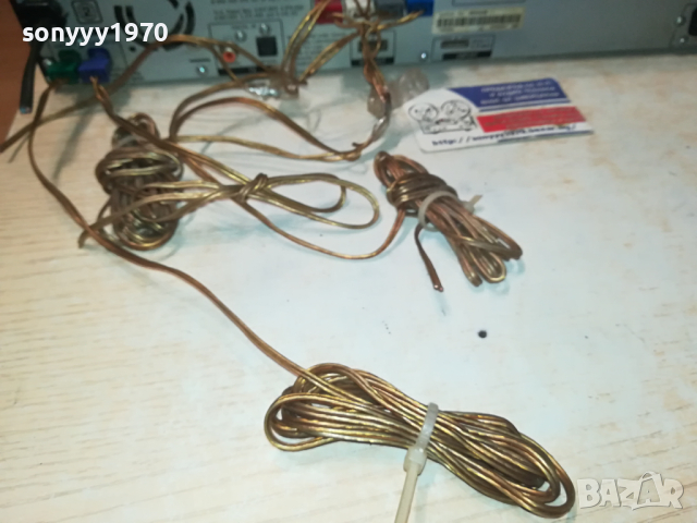SONY 6БР КАБЕЛИ С БУКСИ ЗА РЕСИВЪР 1603242036, снимка 10 - Ресийвъри, усилватели, смесителни пултове - 44796909