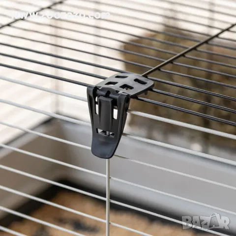 Клетка с пълно оборудване за мини зайчета - 100 / 60 / 50 cм. - Ferplast - Модел: 57070517, снимка 6 - За гризачи - 50282019