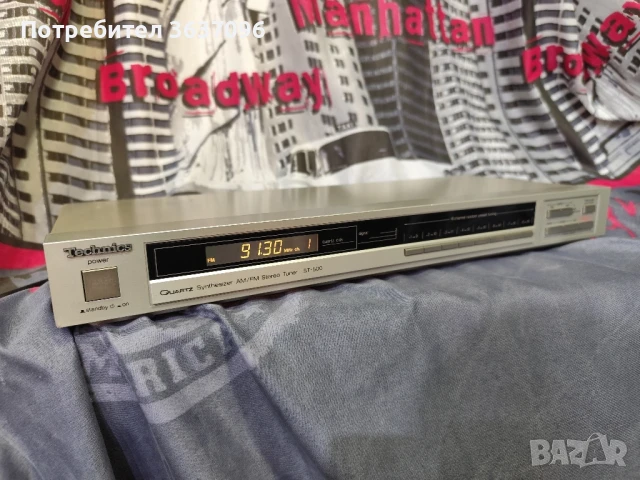 тунер Technics ST-500 Quartz Synthesizer AM/FM Stereo. , снимка 2 - Ресийвъри, усилватели, смесителни пултове - 51143402