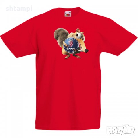 Детска тениска SAAB Scrat, снимка 3 - Детски Блузи и туники - 33779042