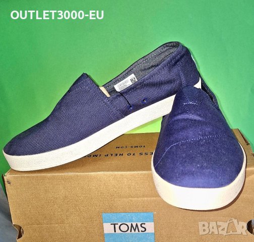 Toms Avalon Navy Canvas , снимка 4 - Ежедневни обувки - 41883010