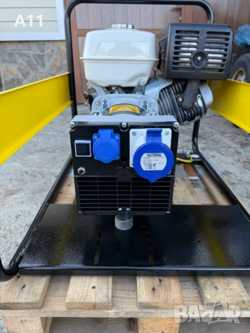 Бензонов монофазен генератор / агрегат HONDA 6.5 Kw., снимка 8 - Други машини и части - 53657694