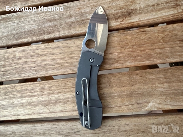 Продавам нож Spyderco Slysz Techno1 , снимка 2 - Ножове - 56342694