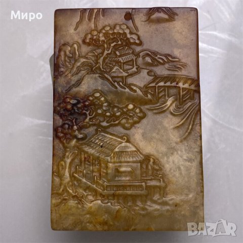 ЕСТЕСТВЕН НЕФРИТ МЕДАЛЬОН ВИСУЛКА АМУЛЕТ ТАЛИСМАН , снимка 2 - Други ценни предмети - 41567763