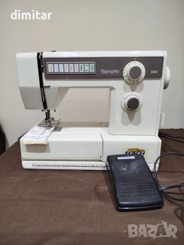 Метална шевна машина BERNETTE  330, снимка 10 - Шевни машини - 52466943