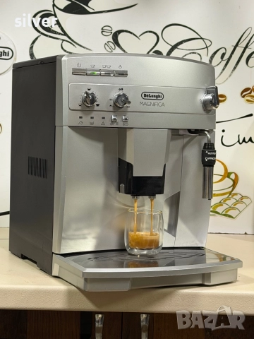 Кафемашина кафе автомат delonghi magnifica с гаранция