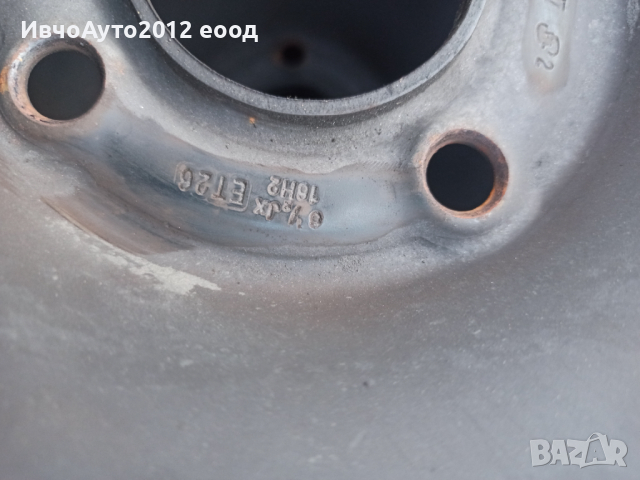  Джанти метални 16 Peugeot Citroen/Пежо Ситроен , снимка 4 - Гуми и джанти - 44716482