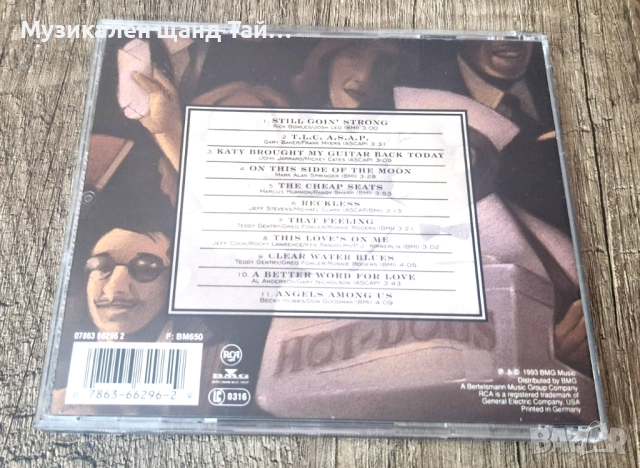 Компакт Дискове - Поп Рок: Alabama – Cheap Seats, снимка 2 - CD дискове - 53770300