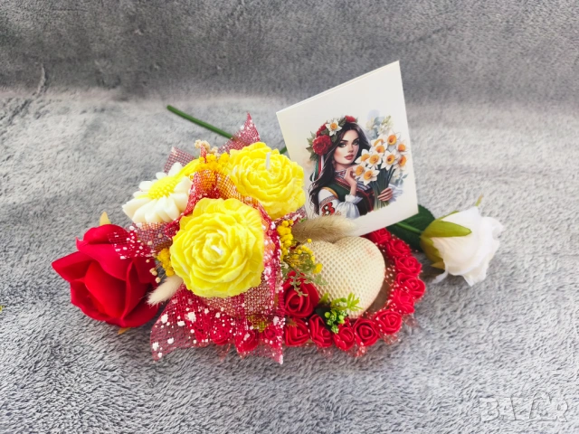 ✨ Ново! Ръчно изработени керамични сувенири със соеви свещи ✨, снимка 3 - Декорация за дома - 53657608