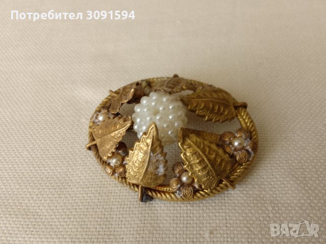 Винтидж стил брошка , снимка 4 - Антикварни и старинни предмети - 41724268