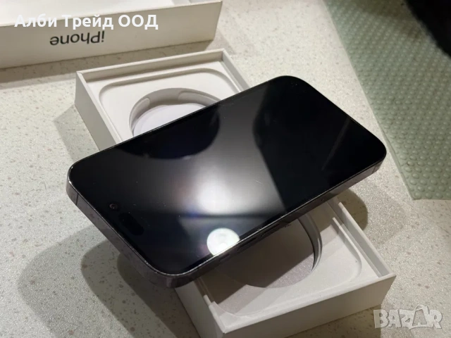 iPhone 14 Pro 128GB Deep Purple – Отличен, 100% Батерия., снимка 3 - Apple iPhone - 53719088