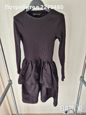 Черна официална рокля , снимка 4 - Рокли - 52216331