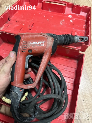 hilti sf 4000 винтоверт за гипсокартон, снимка 3 - Винтоверти - 52620672
