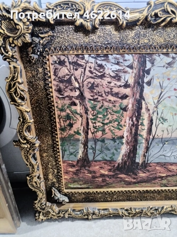 АВТОРСКА КАРТИНА МАСЛЕНИ БОИ ВЪРХУ ПЛАТНО , снимка 5 - Картини - 53117891