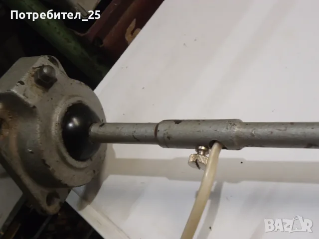 Стара работна лампа с чупещо рамо, снимка 9 - Настолни лампи - 55795015