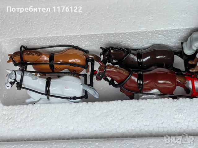 Matchbox MOY YS-39 Passenger Coach & Horses C.1820 Мачбокс Каляска Олдтаймер, 100 лв, снимка 3 - Коли, камиони, мотори, писти - 38940278