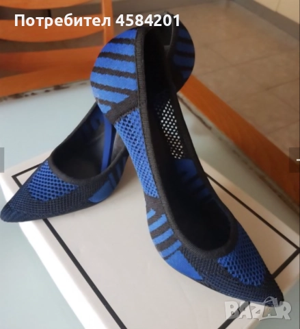 Дамски елегантни обувки Missguided с висок 10 см.ток, номер 38.