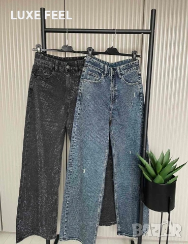 ✨Дамски Дънки с Камъни 