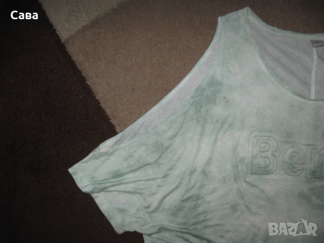 Тениска BENCH  дамска,4-5ХЛ, снимка 4 - Тениски - 41914848