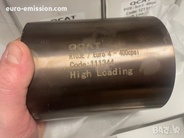 Метален Субстрат за Катализатор Φ110 (Пита) ЕВРО 4 - QCAT 400 Клетки - High Loading