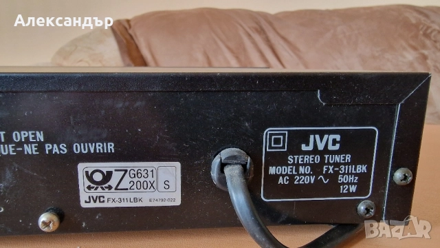 Радио тунер JVC, снимка 9 - Радиокасетофони, транзистори - 52208536