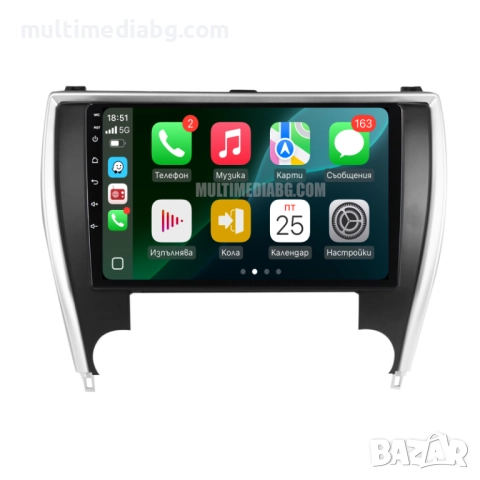 Toyota Camry 2014-2017 Мултимедия Навигация Android