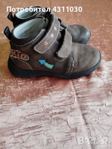 Детски ботушки KID 25 номер естествена кожа, снимка 3 - Бебешки боти и ботуши - 53366422