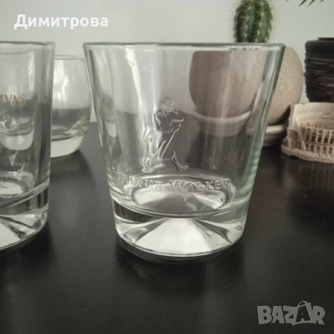 7 броя стъклени чаши за уиски, снимка 2 - Чаши - 41696580