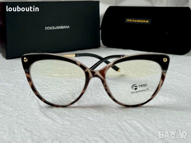 Dolce & Gabbana DG диоптрични рамки.прозрачни слънчеви,очила за компютър, снимка 2 - Слънчеви и диоптрични очила - 44463329