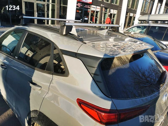 НОВИ алуминиеви напречни греди за hyundai kona рейки багажник, снимка 6 - Аксесоари и консумативи - 53520002