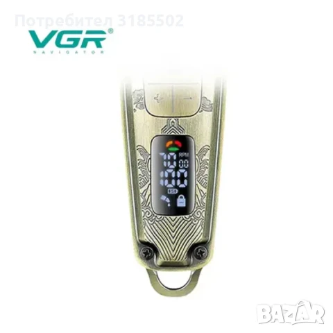 Професионална машинка за подстригване за мъже VGR V-901, снимка 6 - Фризьорски принадлежности - 51095362