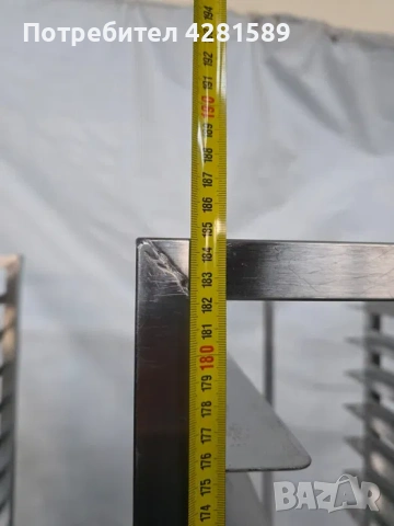 Различни немски колички от неръждаема стомана, снимка 10 - Други машини и части - 53654846