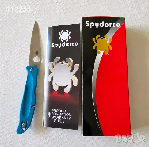 Spyderco Charisma Blue Lightweight, снимка 2 - Ножове - 56213413