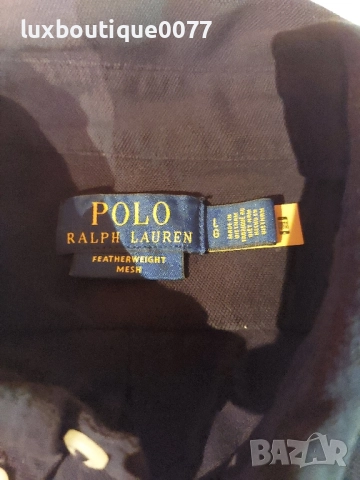 Чисто нова с етикет памучна риза Ralph Lauren L, снимка 4 - Ризи - 51620393
