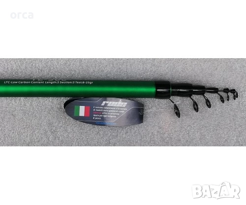 🎣 Болонеза с водачи FIGHT RIVER – телескоп Osako 5–20 г, снимка 2 - Въдици - 18876082