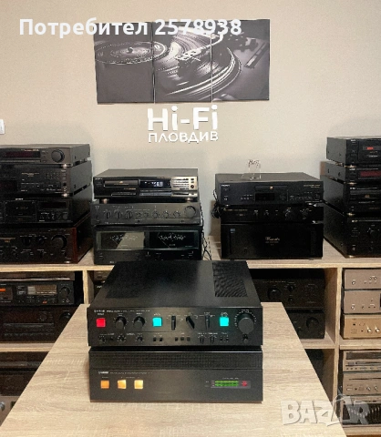 YAMAHA STEREO AMPLIFER M-4 + STEREO CONTROL AMPLIFER C-4 !, снимка 2 - Аудиосистеми - 53598569