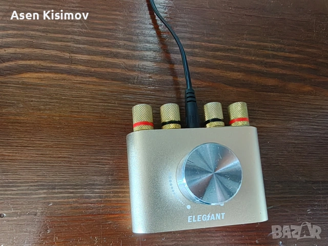elegant мини усилвател, снимка 2 - Ресийвъри, усилватели, смесителни пултове - 53753889