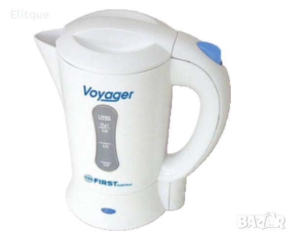 Туристически комплект 3 в 1 - Сешоар, чайник за вода, парна ютия FIRST, снимка 5 - Друга електроника - 52854879