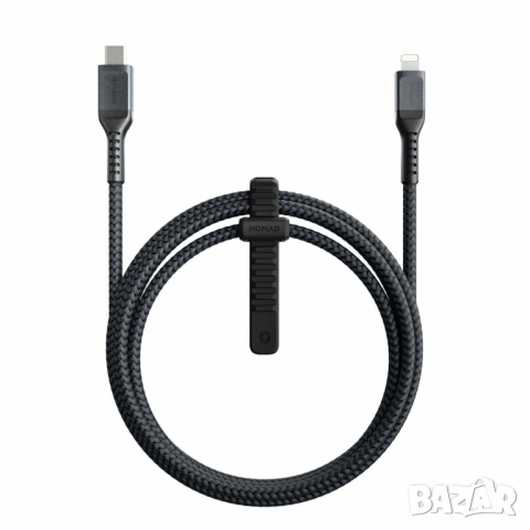 Nomad Kevlar USB-C to Lightning Cable - здрав кевларен кабел за устройства с Lightning порт (150 см), снимка 1 - USB кабели - 44921970