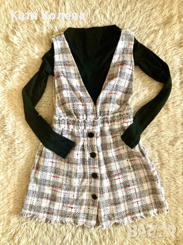 Рокля букле Zara, снимка 2 - Рокли - 44834987