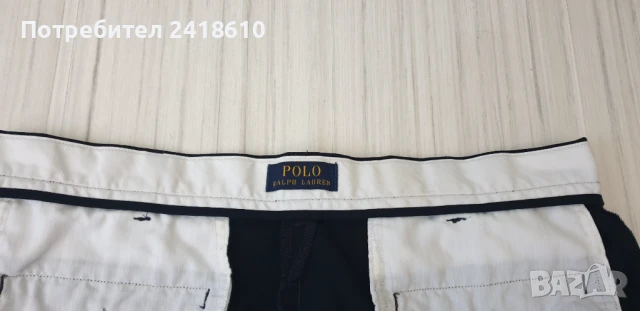 POLO Ralph Lauren Cotton Short Mens Size 34 ОРИГИНАЛ! Мъжки Къси Панталони!, снимка 11 - Къси панталони - 51179740