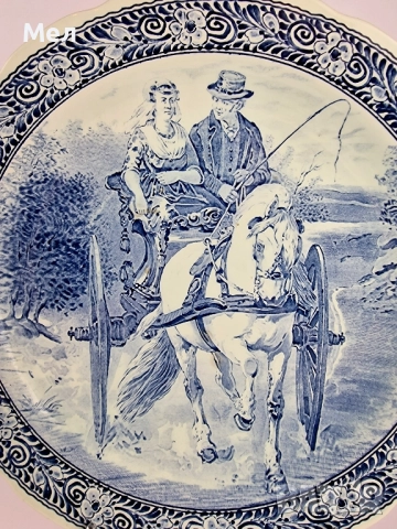 Колекционерска чиния Boch, снимка 2 - Колекции - 51738856