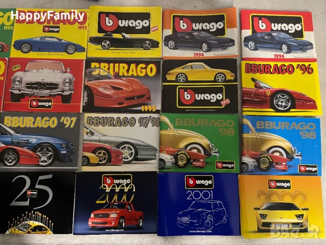 НОВИ стари Bburago Burago Бураго каталози, снимка 3 - Колекции - 51272333