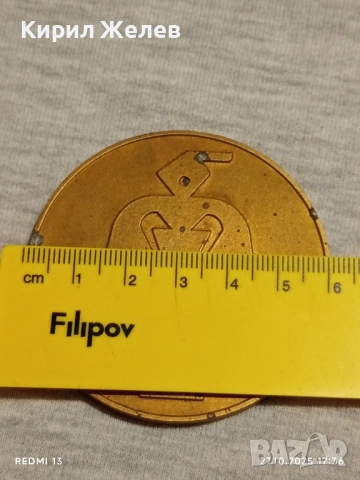 Плакет ЧЕТВЪРТИ НАЦИОНАЛЕН СЪБОР КОПРИВЩИЦА за КОЛЕКЦИЯ 47919, снимка 6 - Антикварни и старинни предмети - 52201250