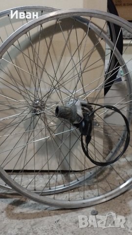 Задна капла с главина с вътрешни скорости на Shimano NEXUS. , снимка 3 - Части за велосипеди - 42315430