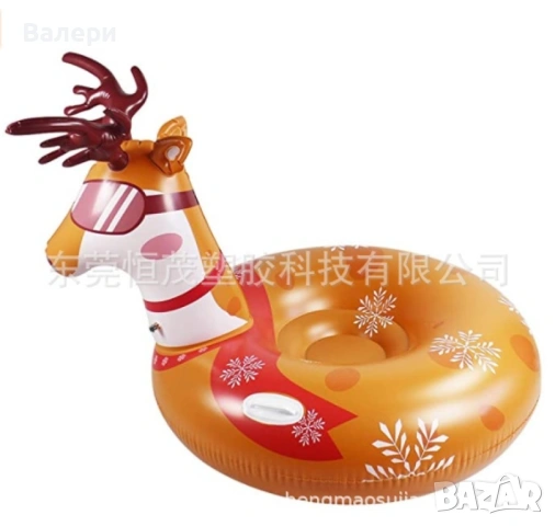 Надуваема шейна елен с удобни дръжки, за зима и лято, снимка 7 - Зимни спортове - 53194463