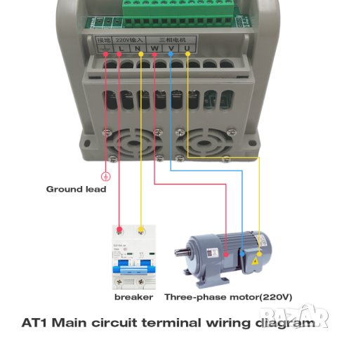 Честотен инвертор/регулатор 2,2KW 4KW монофазен към трифазен ток, снимка 6 - Други инструменти - 32189945
